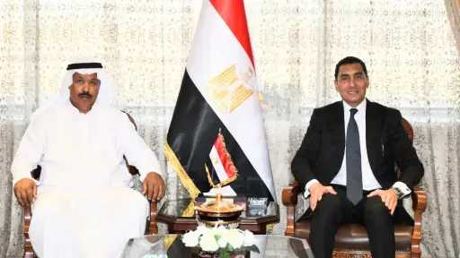 وزير الشباب والرياضة يلتقي رئيس الاتحاد المصري للهجن... وزير الشباب والرياضة يلتقي رئيس الاتحاد المصري للهجن لبحث خطة البطولات والفعاليات خلال الفترة المقبلة