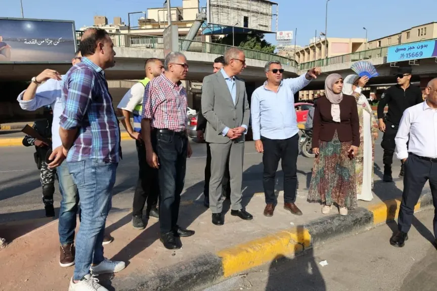 جانب من جولة محافظ الجيزة
