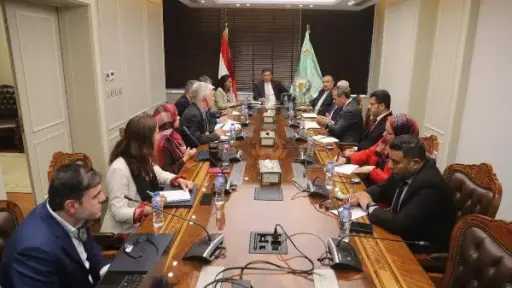 وزير الزراعة يبحث مع البنك الدولي إطلاق مبادرتي... وزير الزراعة يبحث مع البنك الدولي إطلاق مبادرتي ”أجري كونيكت” و”القرية المنتجة”