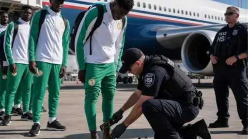الاتحاد السنغالي يحسم الجدل بشأن تفتيش بعثة المنتخب... الاتحاد السنغالي يحسم الجدل بشأن تفتيش بعثة المنتخب قبل كأس العالم 2026