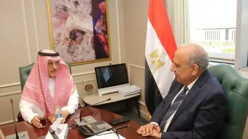 وزير الكهرباء يبحث مع أكوا باور السعودية أوجه... وزير الكهرباء يبحث مع أكوا باور السعودية أوجه التعاون لتنفيذ مشروعات رياح بقدرة 2300 ميجاوات