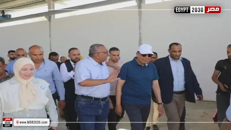 جانب من جولة محافظ المنيا