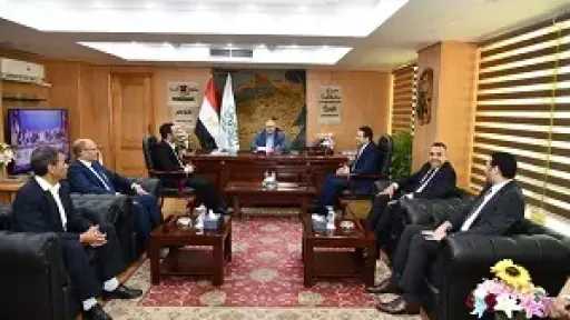محافظ الفيوم يبحث مع وفد وزارة الاتصالات والوكالة... محافظ الفيوم يبحث مع وفد وزارة الاتصالات والوكالة الألمانية لتوسع في هندسة العمليات والتحول الرقمي
