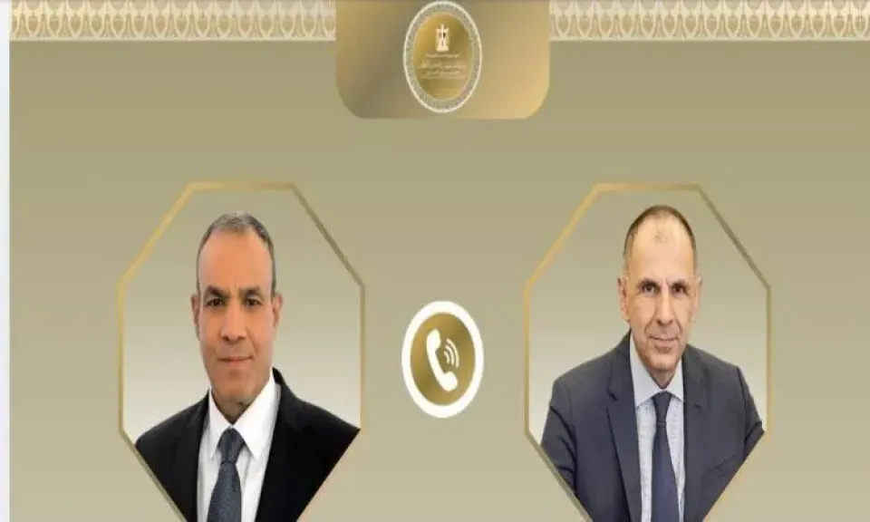 وزير الخارجية ونظيره اليوناني