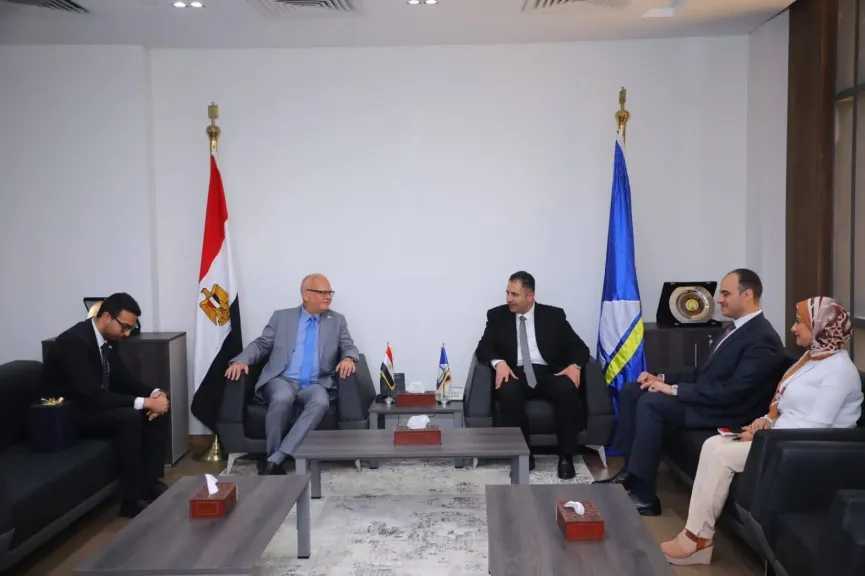 محافظ دمياط يستقبل السفير السويدي بالقاهرة لبحث سبل تعزيز التعاون المشترك