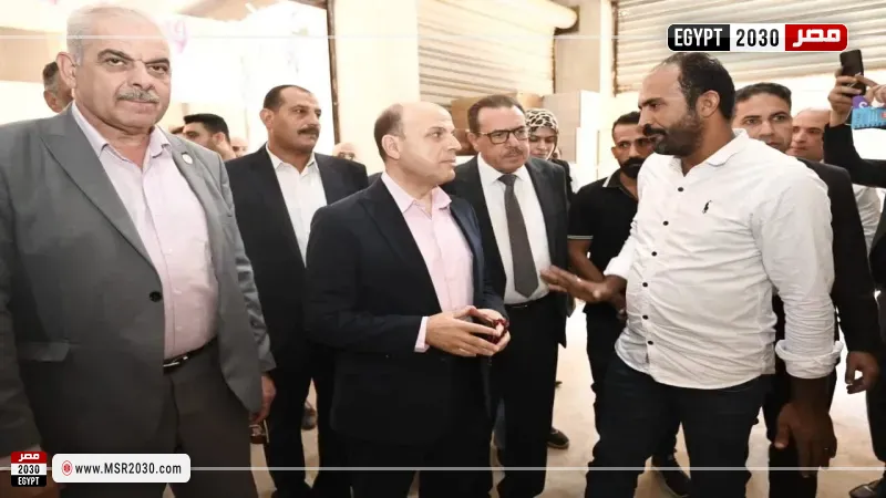 جانب من جولة محافظ الغربية