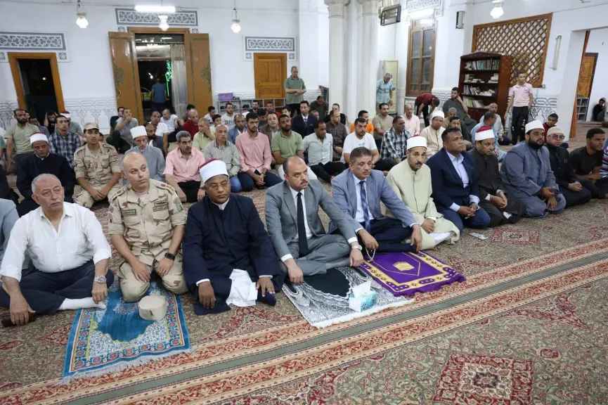 نائب محافظ الوادي الجديد يشهد احتفالية الأوقاف بالعام الهجري الجديد 