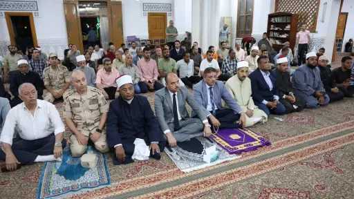 نائب محافظ الوادي الجديد يشهد احتفالية الأوقاف بالعام... نائب محافظ الوادي الجديد يشهد احتفالية الأوقاف بالعام الهجري الجديد