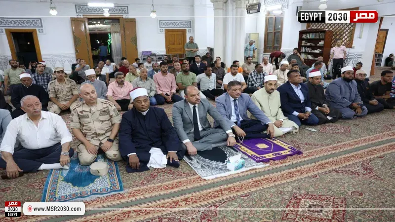 نائب محافظ الوادي الجديد يشهد احتفالية الأوقاف بالعام الهجري الجديد 