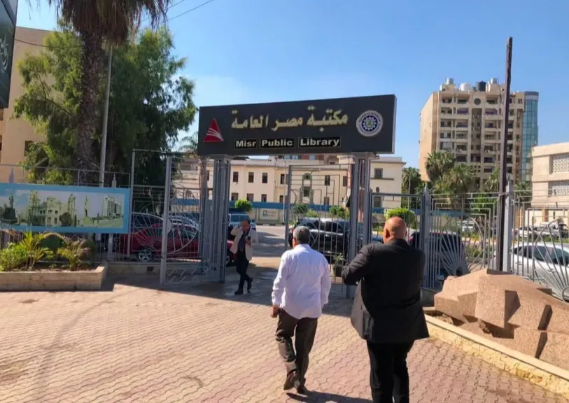محافظ الدقهلية يتفقد أعمال التطوير بمكتبة مصر العامة