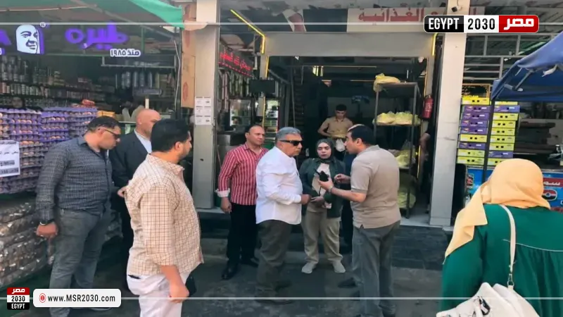 جانب من جولة محافظ الدقهلية 