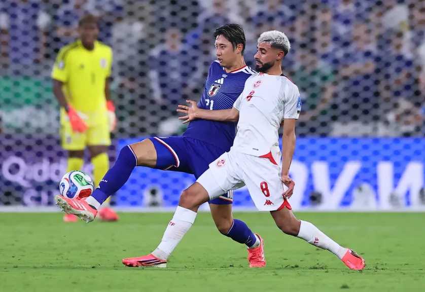 عاجل| منتخب تونس يخسر برباعية من اليابان ويودع كأس العالم 2026.. فيديو