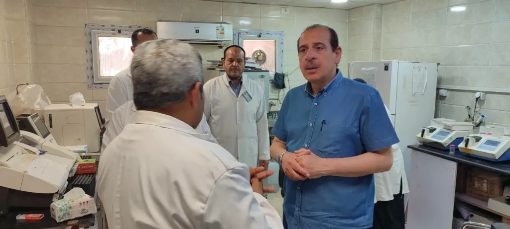 جولة نائب وزير الصحة