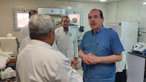 نائب وزير الصحة يتفقد مستشفى العياط المركزي ويوجه... نائب وزير الصحة يتفقد مستشفى العياط المركزي ويوجه بإحالة الإدارة للتحقيق ومحاسبة المقصرين