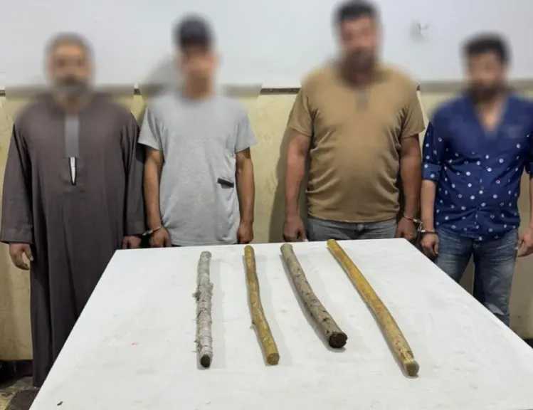 إصابة 4 أشخاص في مشاجرة بالاسلحة البيضاء بسبب ملكية قطعة أرض بالبحيرة
