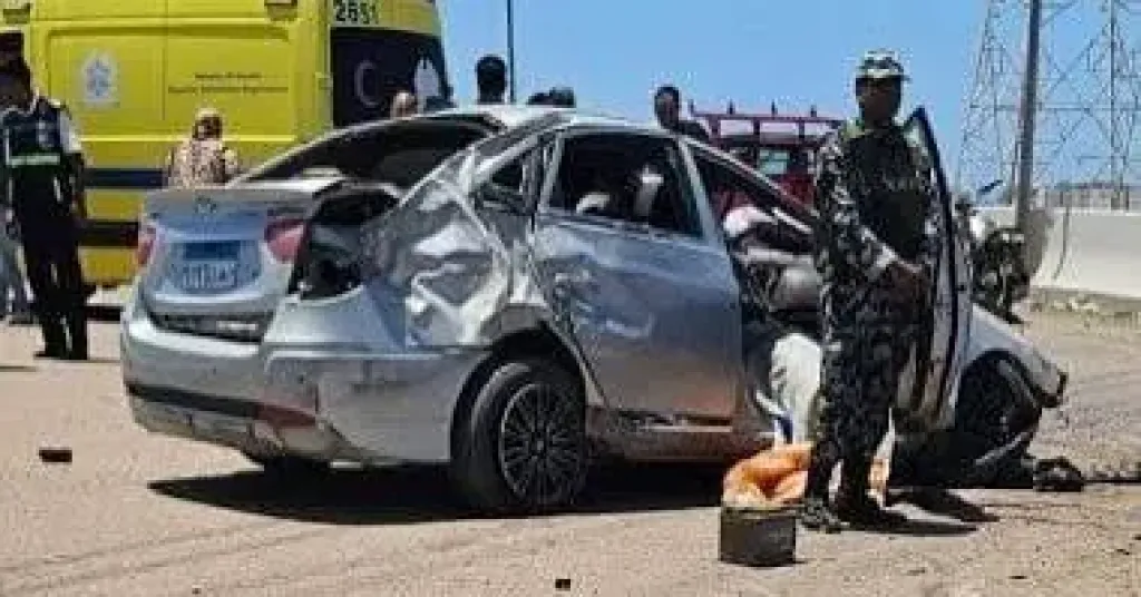 انقلاب سيارة ملاكي