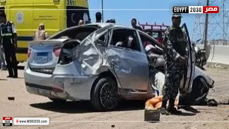 انقلاب سيارة ملاكي