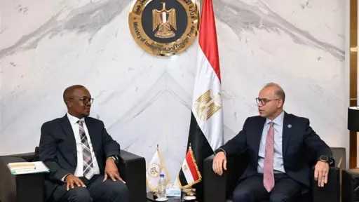 مصر وجنوب أفريقيا تبحثان تعزيز التكامل الاقتصادي والتصنيع... مصر وجنوب أفريقيا تبحثان تعزيز التكامل الاقتصادي والتصنيع المشترك