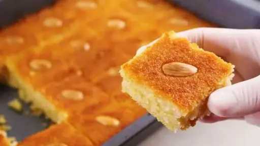 طريقة عمل البسبوسة طريقة عمل البسبوسة