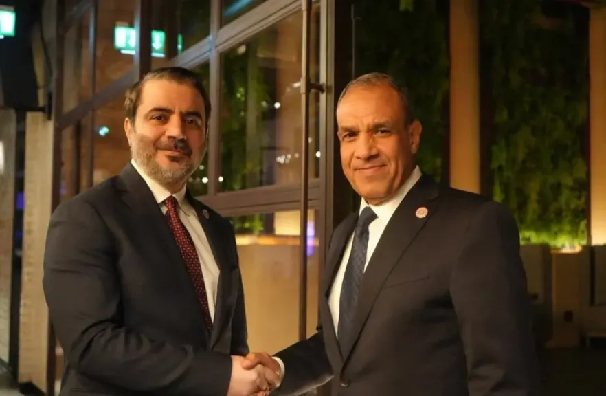 وزير الخارجية ونظيره السوري