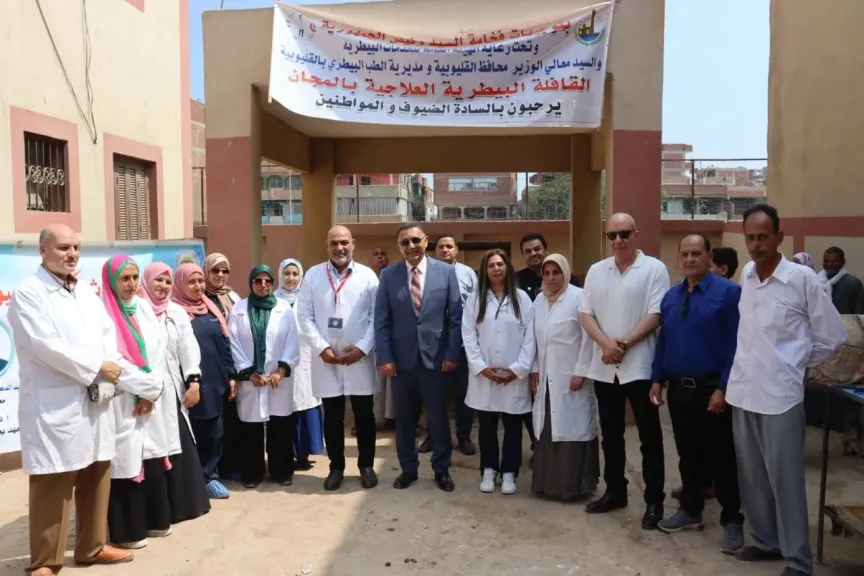 جانب من الجولة التفقدية لمحافظ القليوبية