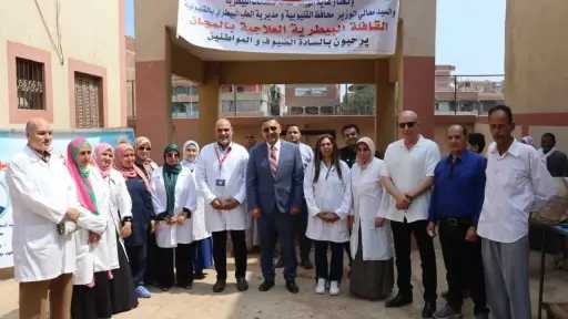 محافظ القليوبية يتفقد القافلة البيطرية المجانية بكفر علي... محافظ القليوبية يتفقد القافلة البيطرية المجانية بكفر علي شرف الدين ويؤكد أهمية دعم الفلاح وتنمية الثروة الحيوانية