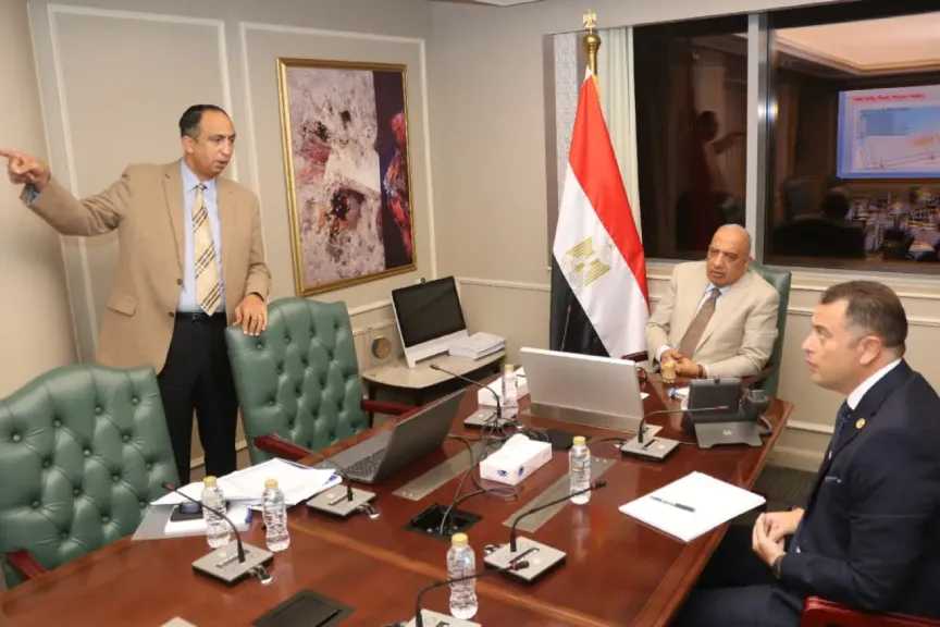 وزير الكهرباء ورئيس المحطات النووية يتابعان تطور الأعمال بمشروع محطة الضبعة النووية
