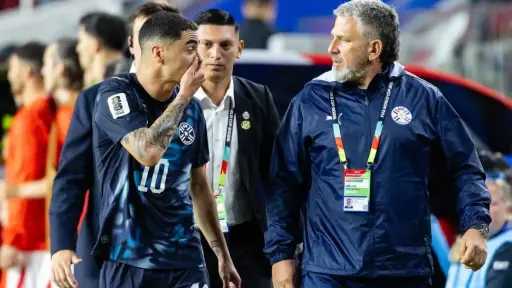 فيفا يعلن عقوبة ميجيل ألميرون بعد أول تطبيق... فيفا يعلن عقوبة ميجيل ألميرون بعد أول تطبيق لقانون فينيسيوس في كأس العالم 2026