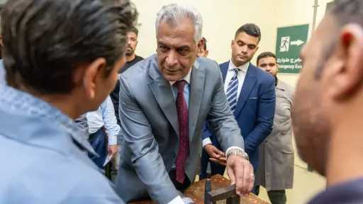 جمبلاط: حريصون على التواجد الميداني المستمر لمتابعة خطط... جمبلاط: حريصون على التواجد الميداني المستمر لمتابعة خطط الإنتاج الحربي