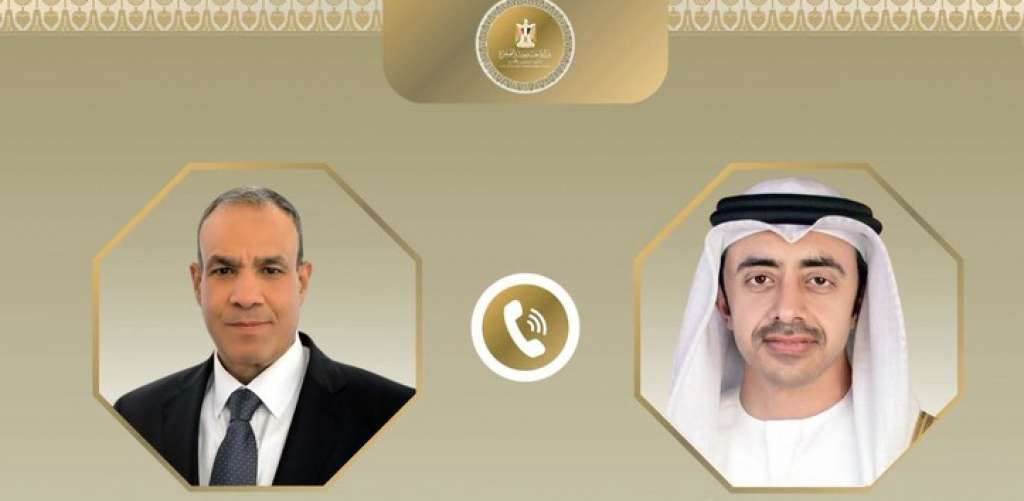 وزير الخارجية ونظيره الإماراتي