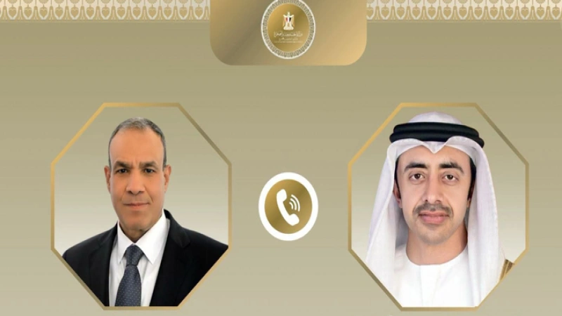 وزير الخارجية ونظيره الإماراتي