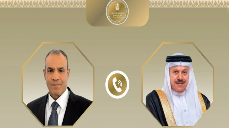وزير الخارجية ونظيره البحريني