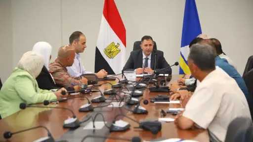 بعد اعتماده لحركة التنقلات الأخيرة.. محافظ دمياط يعقد اجتماع مع نواب رؤساء الوحدات المحلية الجدد