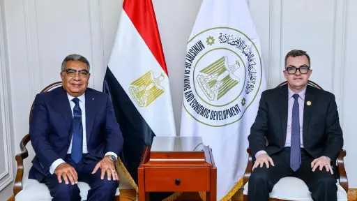 وزير التخطيط والتنمية الاقتصادية يستقبل محافظ الدقهلية لبحث الخطة الاستثمارية ومتابعة مشروعات «حياة كريمة»