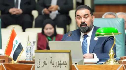رئيس البرلمان العراقي: نرفض الاعتداءات الإيرانية التي تنتهك سيادة الدول العربية والإسلامية
