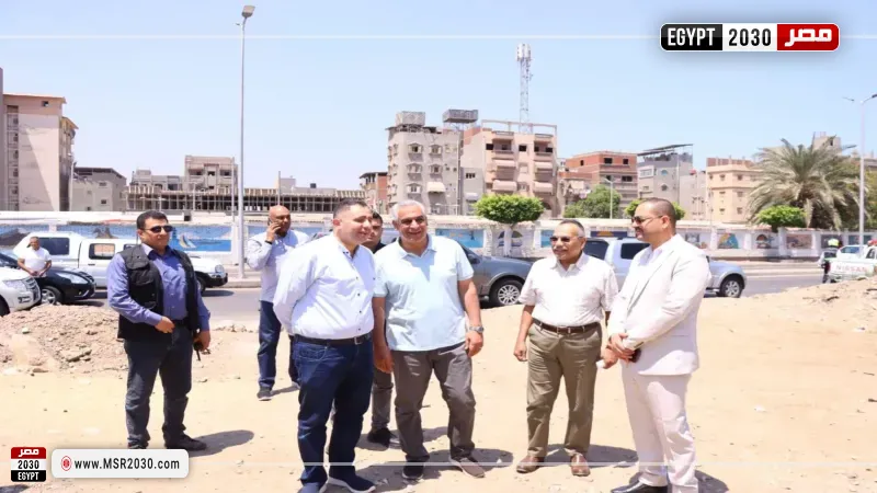 محافظ دمياط ووزير الإنتاج الحربي