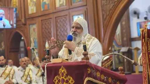 أسقف حلوان والمعصرة يترأس القداس العام.. ويؤكد: الكلمة تكشف ما في القلب