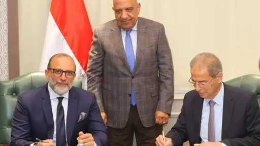 وزير الكهرباء يشهد مراسم بروتوكول تعاون بين القابضة واتصالات مصر لإحلال العدادات التقليدية بالذكية