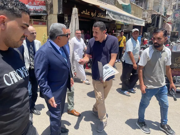 محافظ الدقهلية يتفقد مخبز المحافظة الكبير للخبز المدعم بالمنصورة