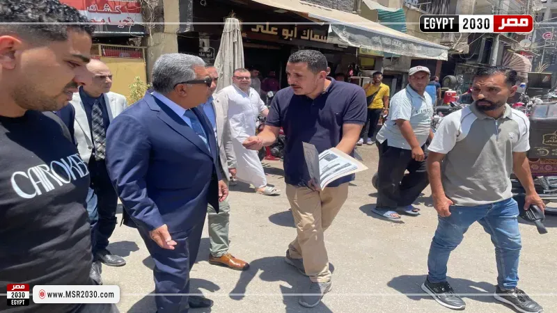 محافظ الدقهلية يتفقد مخبز المحافظة الكبير للخبز المدعم بالمنصورة
