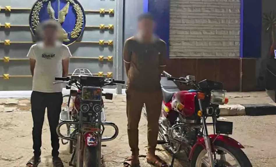 ضبط قائدي دراجتين ناريتين ظهرا في فيديو للاستعراض والسير برعونة بالمنوفية