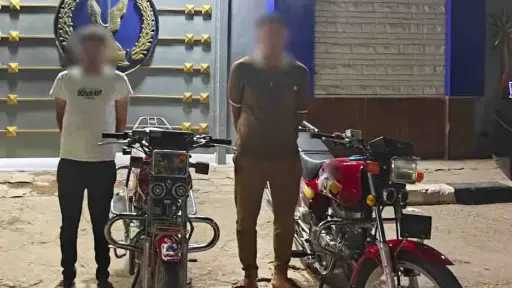 ضبط قائدي دراجتين ناريتين ظهرا في فيديو للاستعراض والسير برعونة بالمنوفية