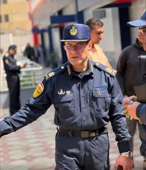 أسرة الشهيد اللواء محمد الشربيني تستقبل المعزين عقب تشييع جثمانه