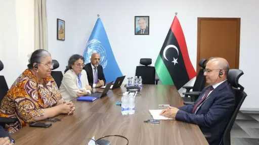 المبعوثة الأممية تبحث مع المجلس الرئاسي التطورات السياسية... المبعوثة الأممية تبحث مع المجلس الرئاسي التطورات السياسية والأمنية في ليبيا