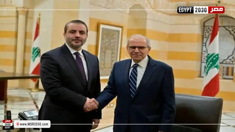 نواف سلام وأسعد الشيباني