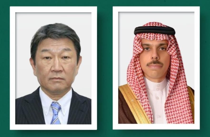 وزير الخارجية السعودي ونظيره الياباني يبحثان هاتفيًا تطورات الأوضاع في المنطقة