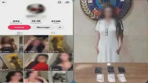 نشرت فيديوهات رقص خادشة للحياء.. القبض على صانعة... نشرت فيديوهات رقص خادشة للحياء.. القبض على صانعة محتوى في الإسكندرية