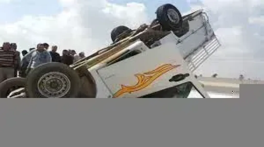 انقلاب سيارة ربع نقل