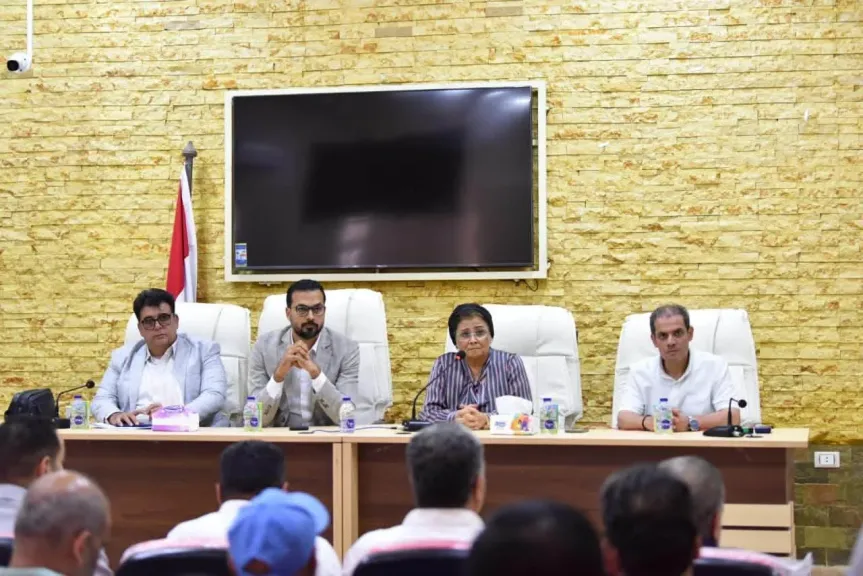 جانب من جولة نائب وزير الصحة