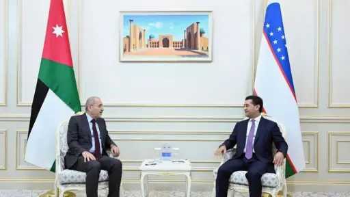 الأردن وأوزبكستان يبحثان تعزيز التعاون وتطورات الأوضاع في... الأردن وأوزبكستان يبحثان تعزيز التعاون وتطورات الأوضاع في غزة والمنطقة